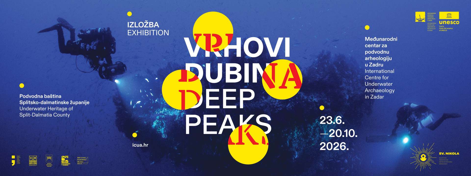 Vrhovi dubina – podvodna baština Splitsko-dalmatinske županije