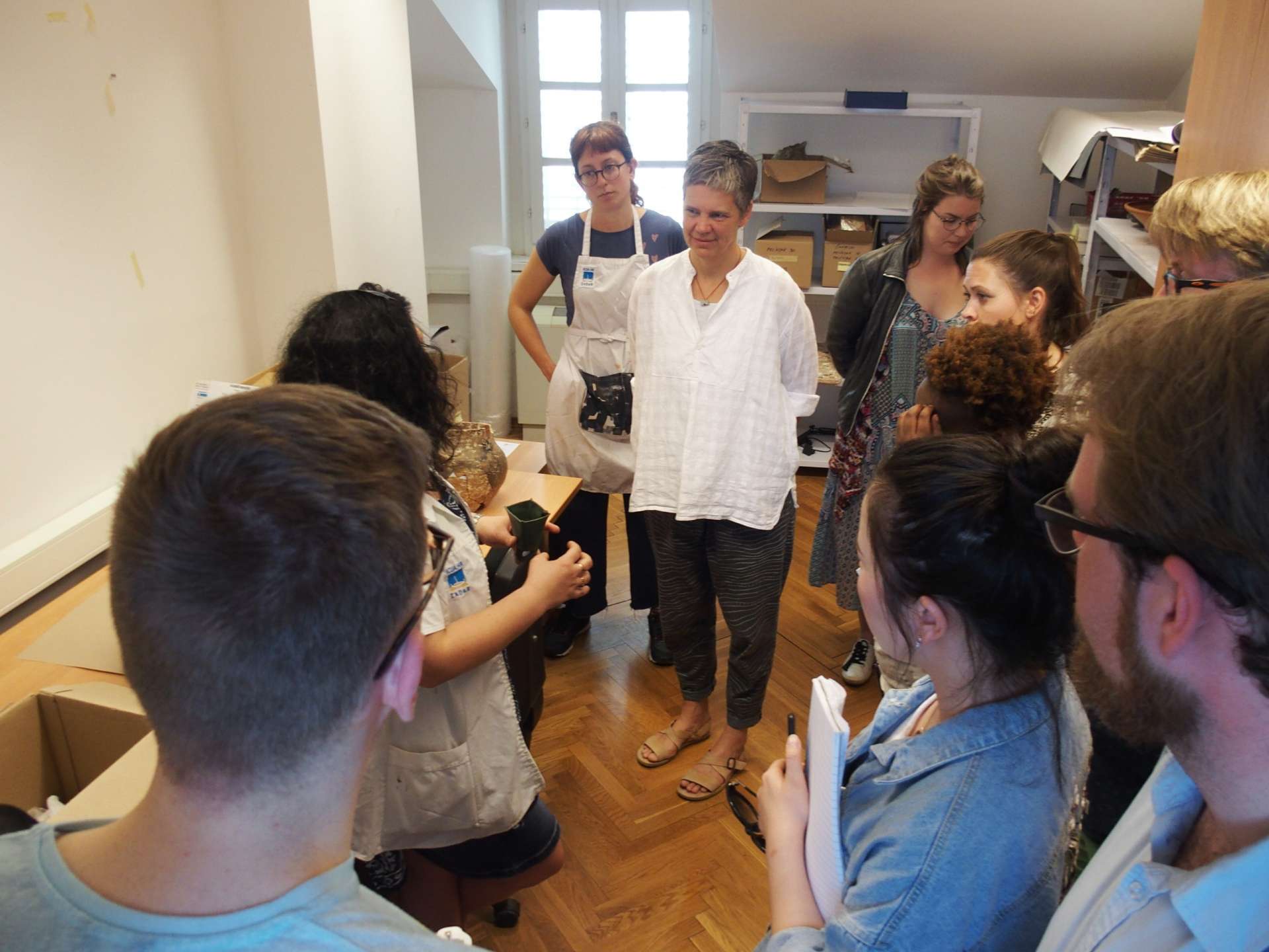Švedski studenti konzervacije u obilasku specijaliziranih restauratorskih radionica MCPA Zadar 2018.-image-1014