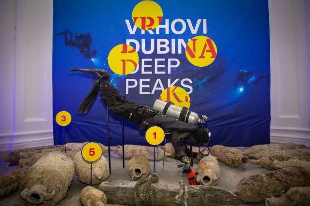 Otvorena izložba „Vrhovi dubina – podvodna baština Splitsko-dalmatinske županije”
