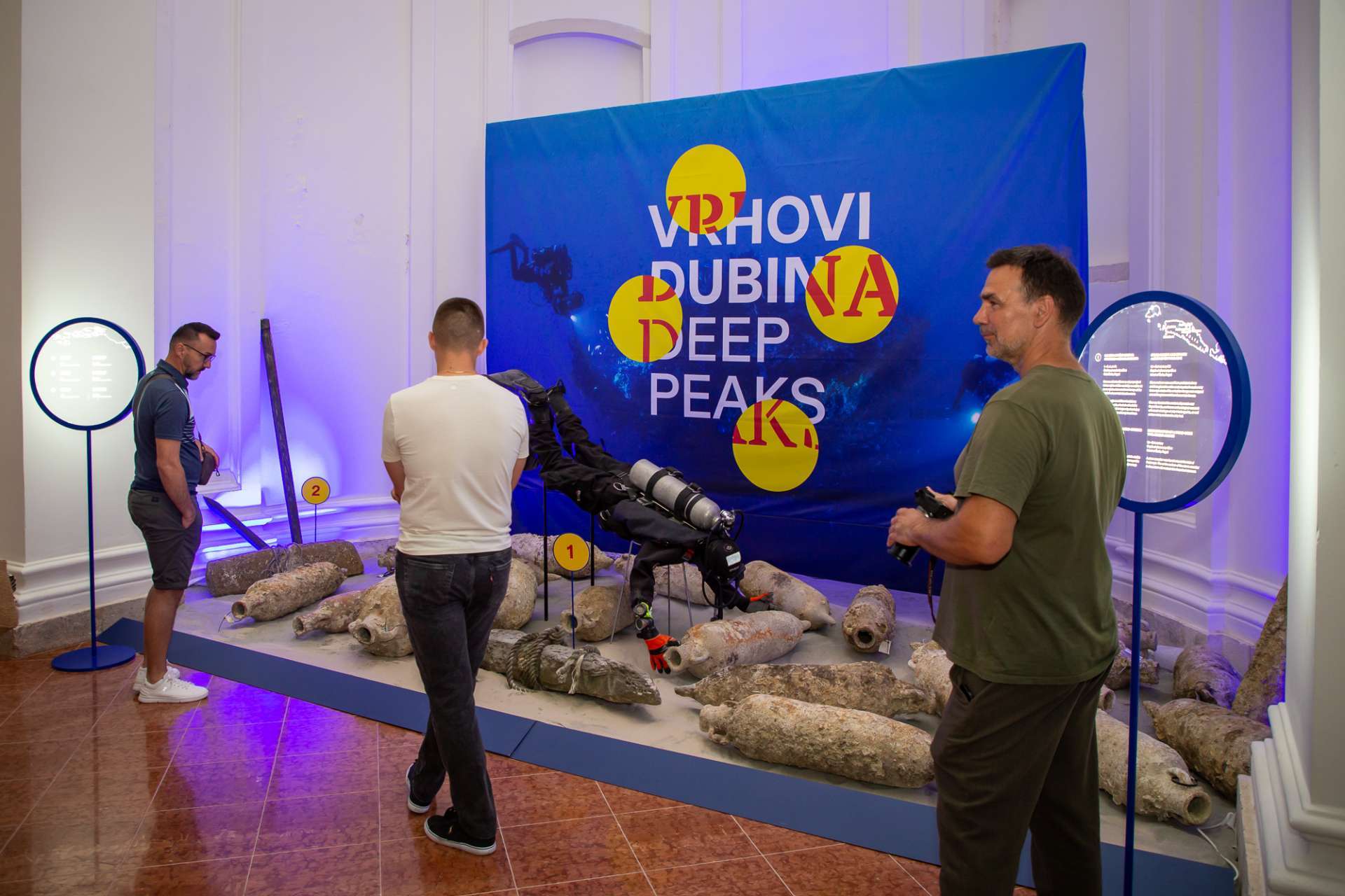 Otvorena izložba „Vrhovi dubina – podvodna baština Splitsko-dalmatinske županije” - 