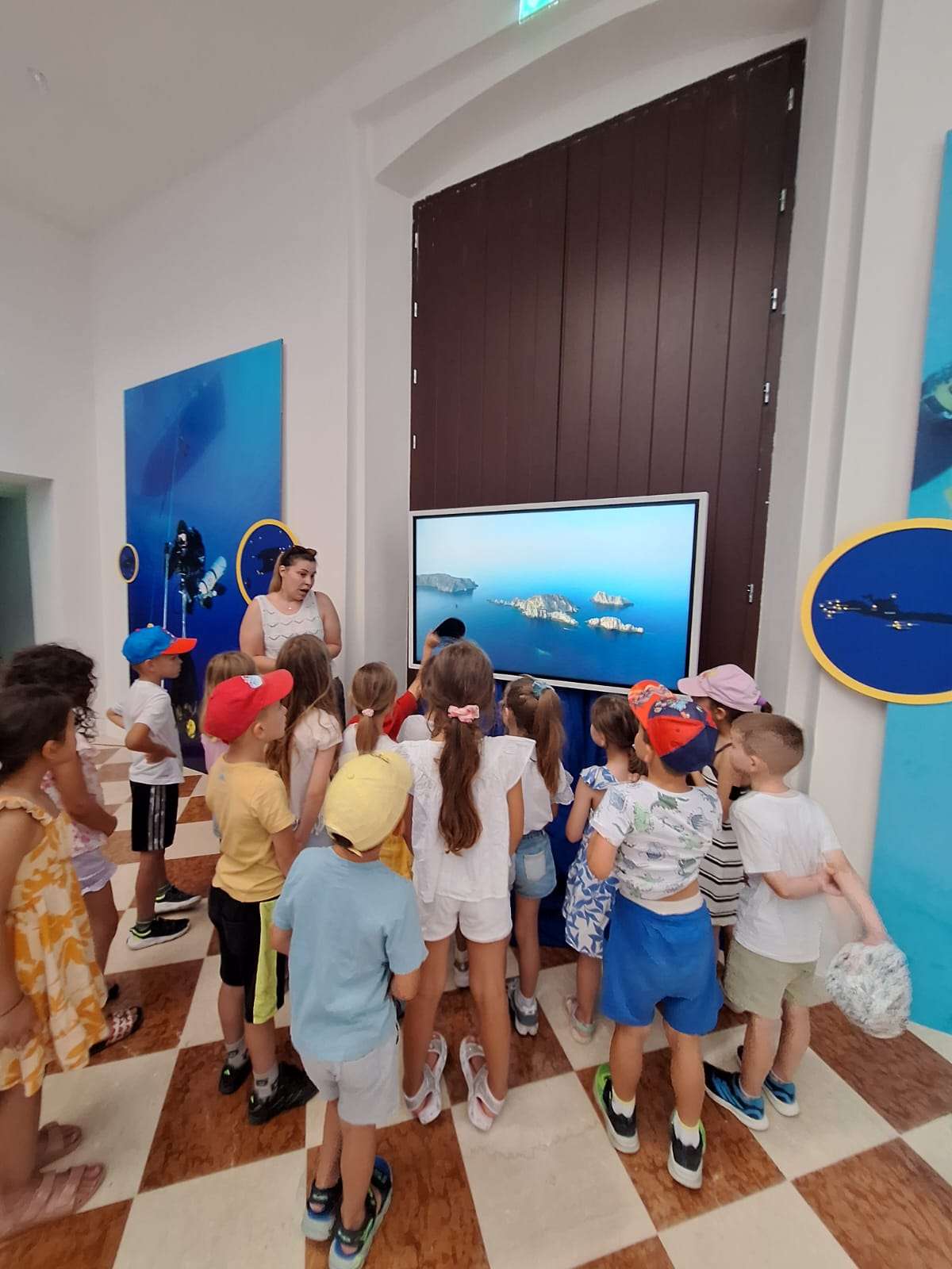 Mali istraživači podmorja u Međunarodnom centru za podvodnu arheologiju u Zadru - 