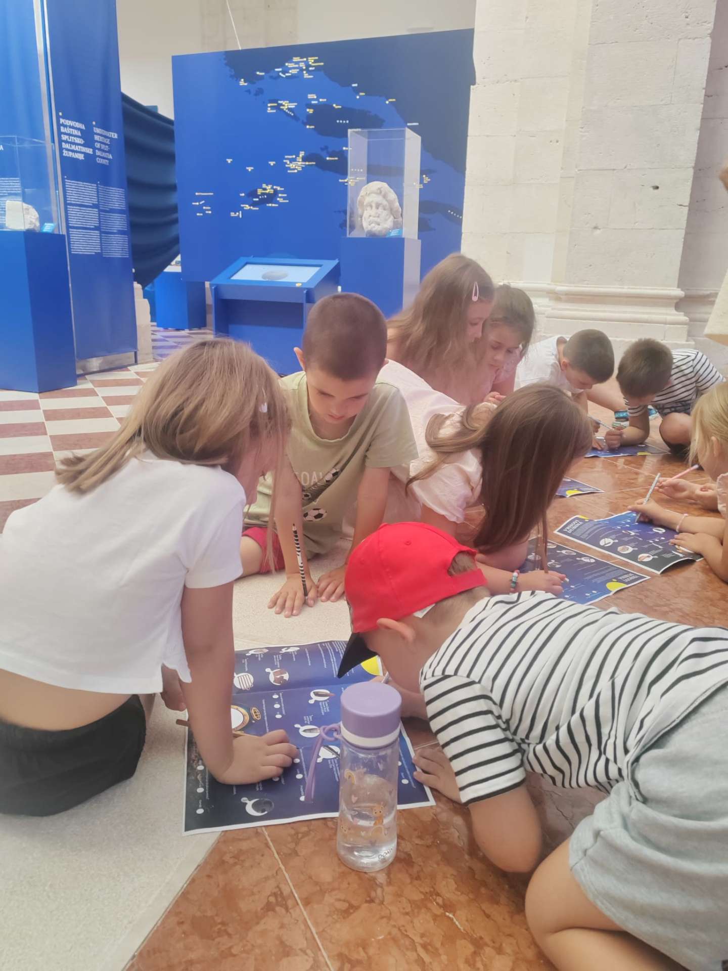 Mali istraživači podmorja u Međunarodnom centru za podvodnu arheologiju u Zadru - 
